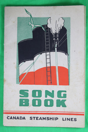 Canada Steamship Lines - Song Book @1930s