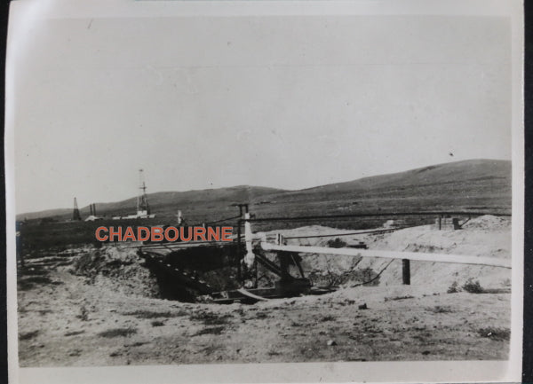 Canada, photo Royalite No. 4 well, Turner Valley Alberta c.1925 #2