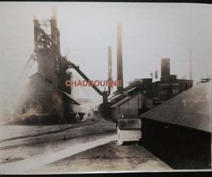 Canada photo BESCO steel furnace Sydney Cape Breton Nova Scotia c.1927