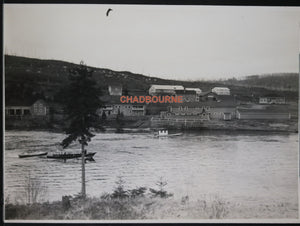 Canada photo of small lumber town Quebec c.1925