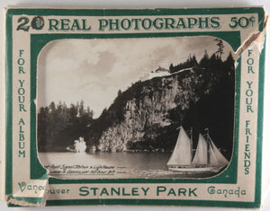 Canada souvenir photo pack Stanley Park, Vancouver B.C. c. 1930