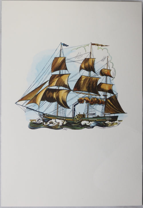 Canadian Pacific Steamships Menu Empress of England - 1962 Canadian Pacific Steamships Menu Empress of England - 1962