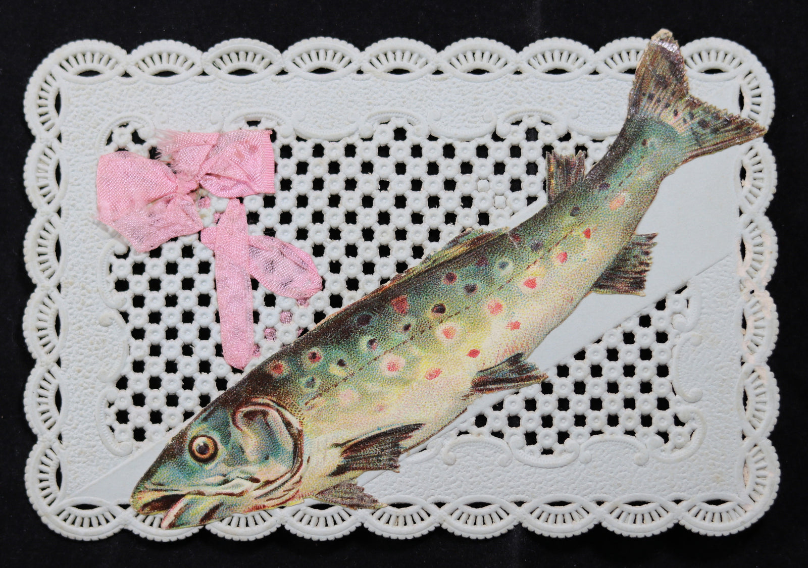  Carte postale Poisson d'Avril  April Fools day postcard @1900