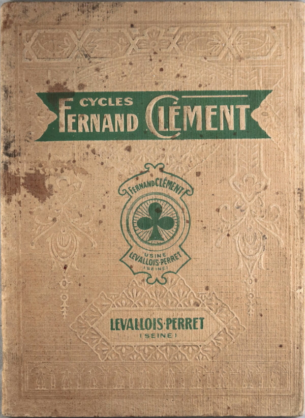 Catalogue bicyclettes Fernand Clément, Levallois-Perret (Seine) c.1910