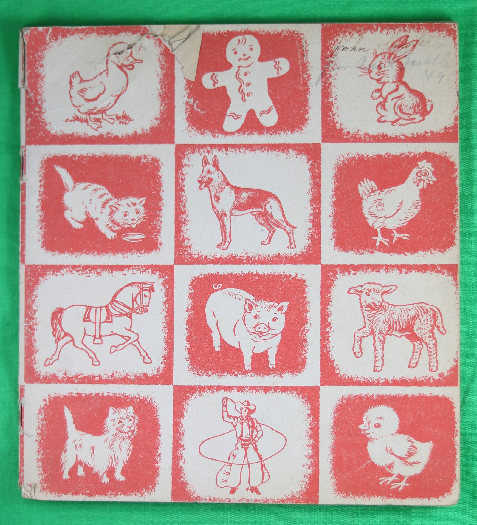 Children’s book ‘Young MacDonald on the Farm’ by Nan Gilbert 1949