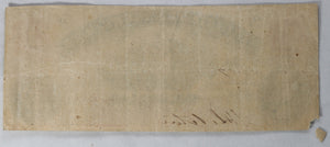 Confederate Virginia Treasury Note 1862 $1