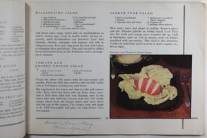 Cookbook pamphlet ‘Cooking with COLD’ from Kelvinator c. 1930s