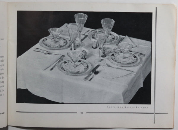 Cookbook pamphlet ‘Cooking with COLD’ from Kelvinator c. 1930s Cookbook pamphlet ‘Cooking with COLD’ from Kelvinator c. 1930s