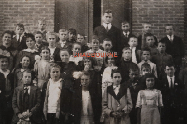 Early 1900s Bradford Ontario Public school photo