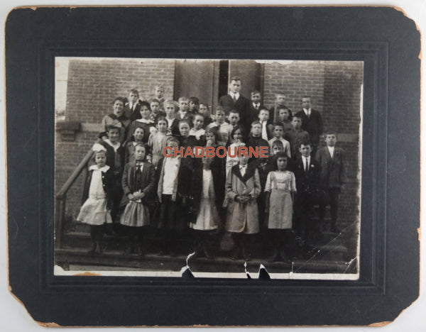 Early 1900s Bradford Ontario Public school photo