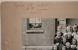 Early 1900s girls school photo St. Catharines Ontario