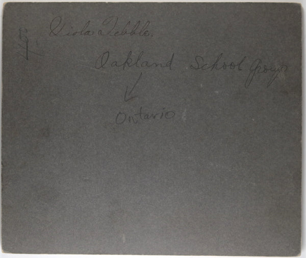 Early 1900s school photo Oakland School Ontario