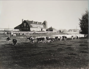 Early CPR Pollard photo of Supply Farm, Strathmore Alberta @1918