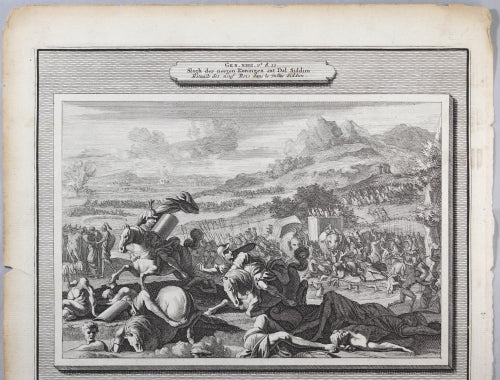 Engraving #12 from Mortier’s ‘History of Old and New Testament’ ~1700