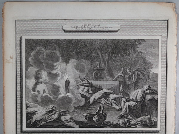 Engraving #13 from Mortier’s ‘History of Old and New Testament’ ~1700