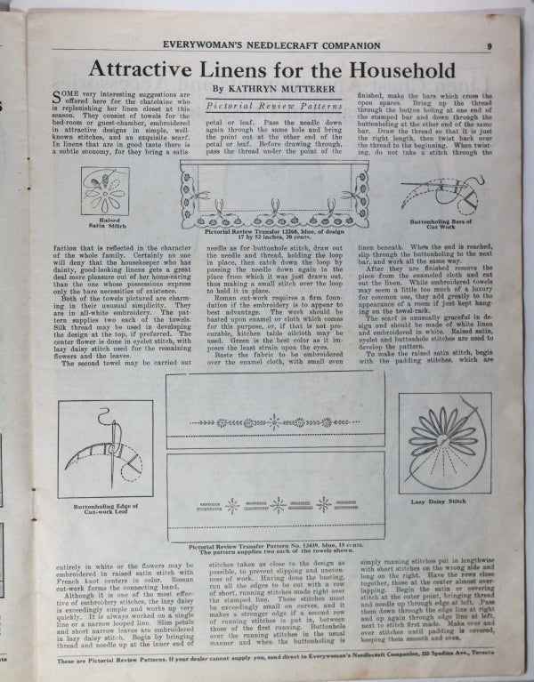 Everywoman's Needlecraft Companion, vol II no. 2, 1919 Mid-Spring Everywoman's Needlecraft Companion, vol II no. 2, 1919 Mid-Spring