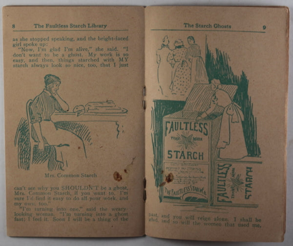 Faultless Starch, Kansas City advertising booklet #12 @1900 Faultless Starch, Kansas City advertising booklet #12 @1900