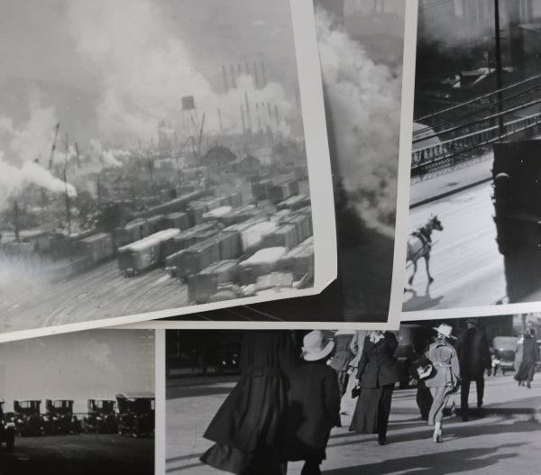 Five B&W photos Baltimore Milwaukee by Howard Mettee c.1920s-30s