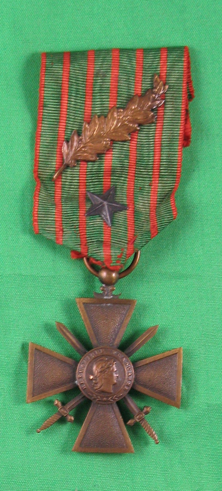 France Croix de Guerre 1914-15 avec étoile et palme
