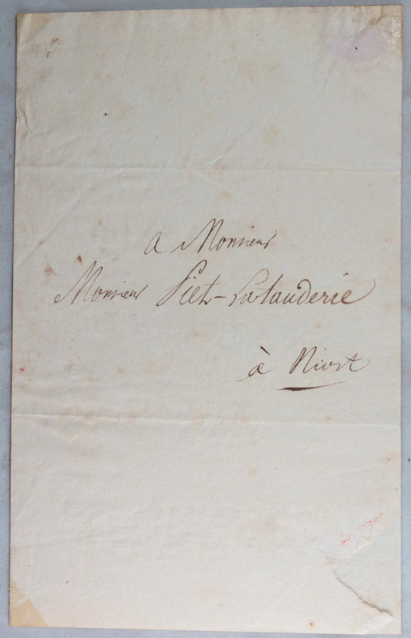 France Invitation célébrer la fête de l'Empereur Napoleon,15 août 1813