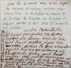 France XVIIeme siècle remède contre les rhumatismes