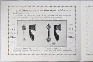 France automobile ‘Téléphone transmetteur d’ordres’ @1910