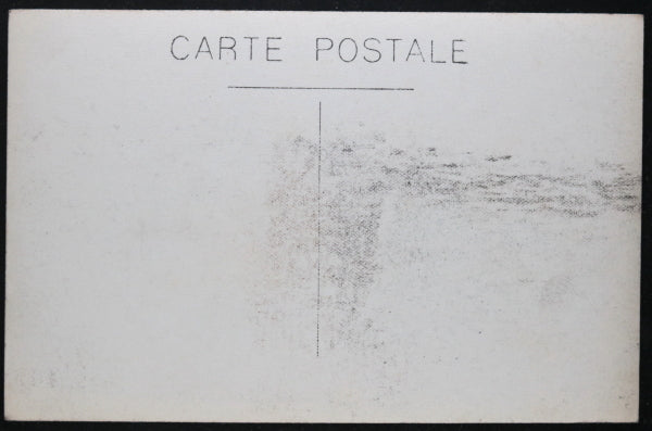 France carte postale photo, aérodrome avec biplanes c. 1920