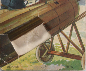 France trois CPA illustrées avec thème d’aviation c.1910-28