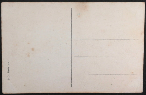 France carte postale ‘Tango à Montmartre’ c.1910s