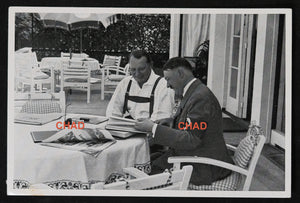 German propaganda photograph Hitler meeting Göring (pre-war)