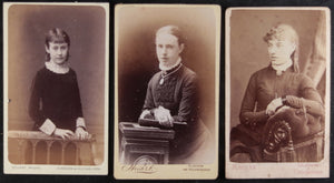Glasgow Scotland set of 7 CDV photos late 1800s.