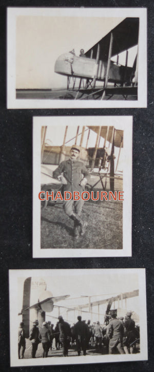 Guerre 14-18 Étampes France photos William Hérrison, aviateurs 1915