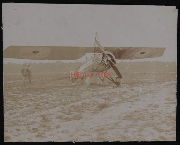 Guerre 14-18 France photo monoplan Morane-Saulnier