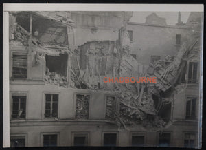 Guerre 14-18 Paris photo bombardement Rue Laffitte 1918 #56