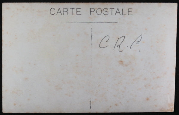 Guerre 14-18 carte postale photo biplan Français Voisin VIII c. 1917