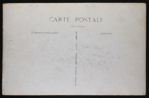 Guerre 14-18 CPA photo biplan Français (Breguet 14.B2) en plein vol