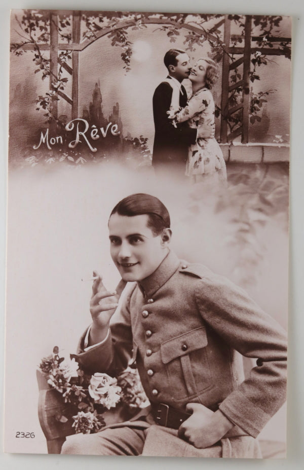 Guerre 14-18 France, deux cartes postales patriotiques