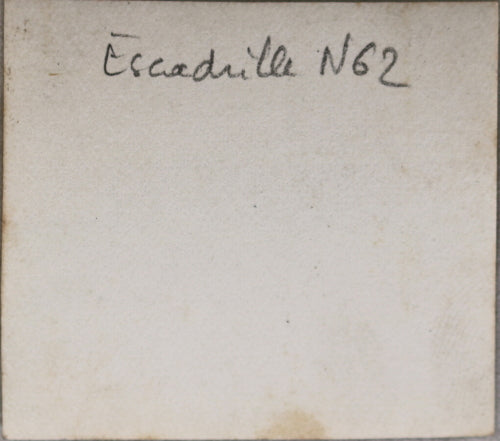 Guerre 14-18 France  photo pilote francais dans biplan, escadrille N62