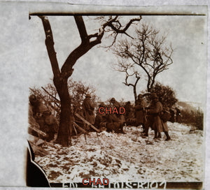 Guerre 14-18 bataille de Vimy Artois 1917 photo stéréo sur verre (WW1)