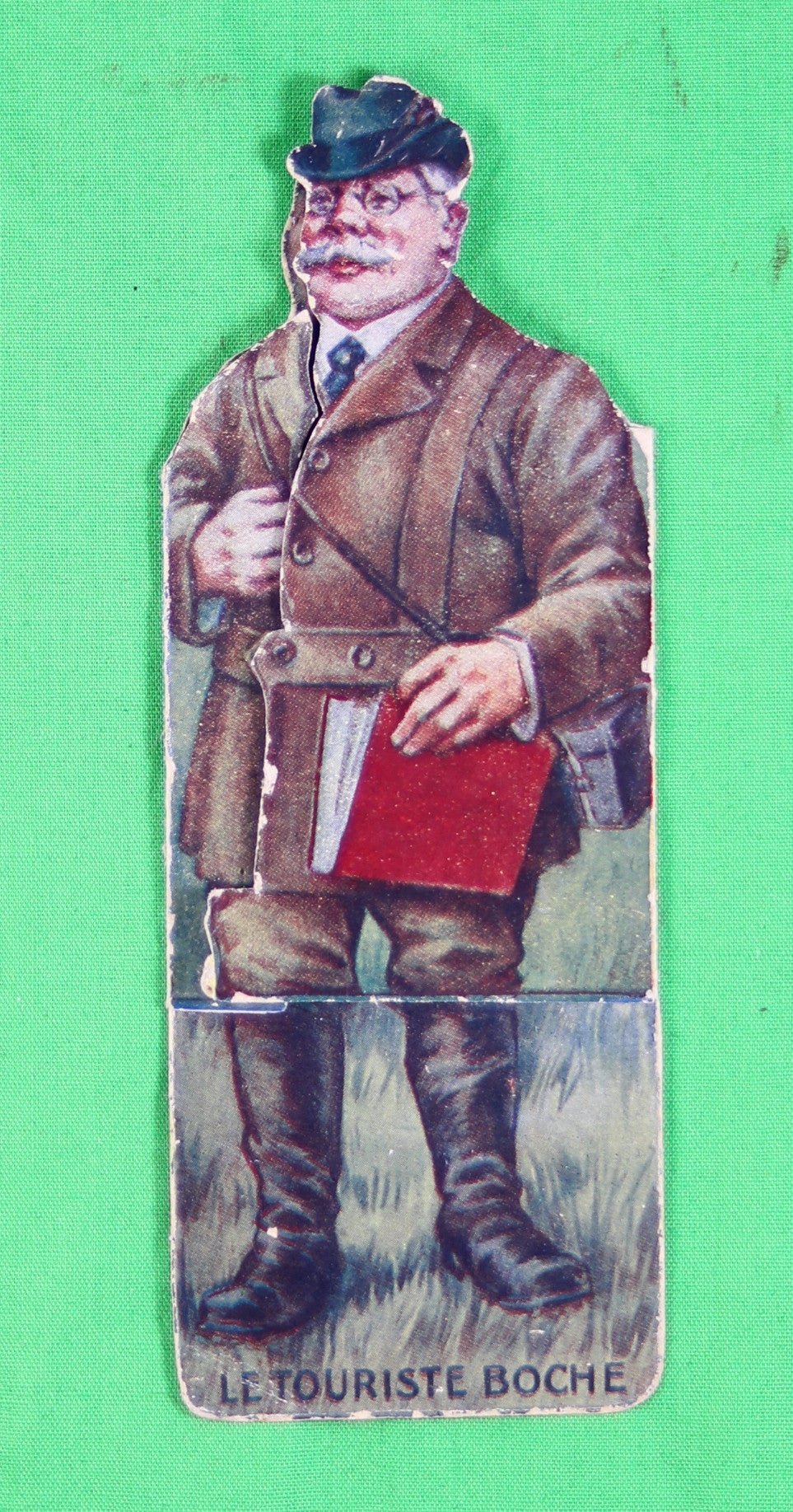 Guerre 14-18 carte système anti-allemand ‘Le Touriste Boche'