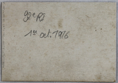 Guerre 14-18 photo 1916 mitrailleuse boche abandonnée (Somme)