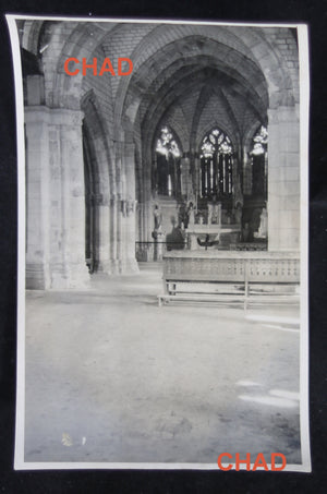Guerre 14-18 photo 1918 église de Jonchery (Marne)