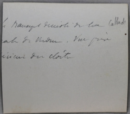 Guerre 14-18 photo Verdun partie de la Cathédrale détruite
