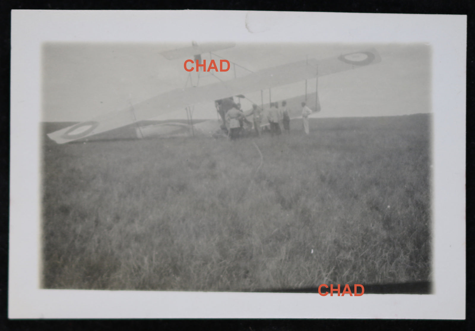 Guerre 14-18 photo avion F40 capoté de l’escadrille MF14 - Juin 1916