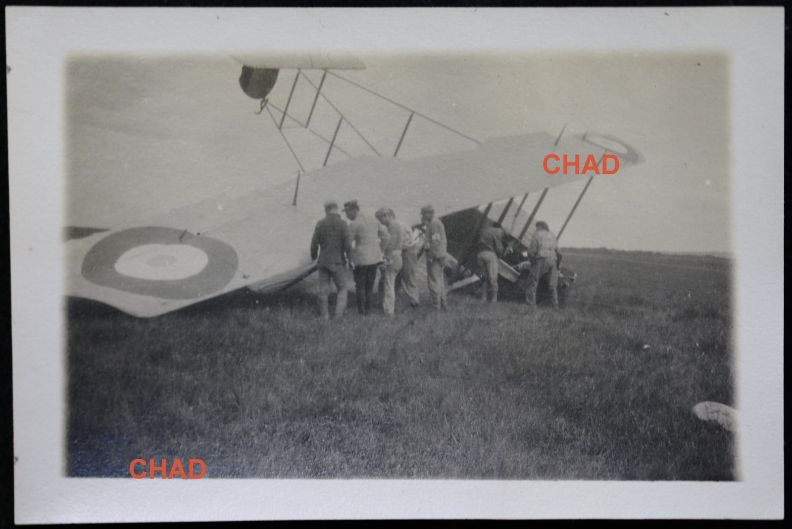 Guerre 14-18 photo avion F40 capoté escadrille MF14 - Juin 1916 #2