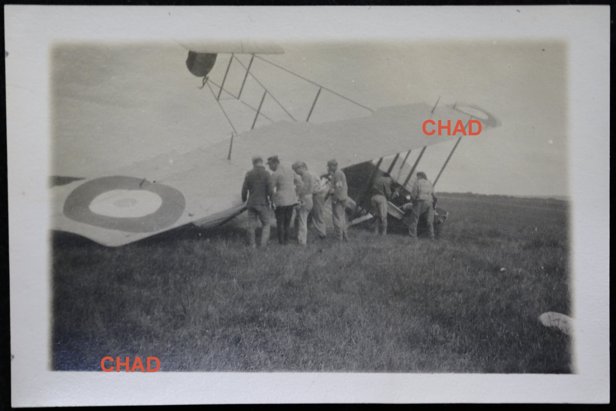 Guerre 14-18 photo avion F40 capoté escadrille MF14 - Juin 1916 #2