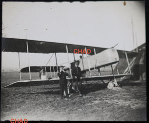 Guerre 14-18 photo pilote et observateur avion escadrille MF 14 - 1916 #2