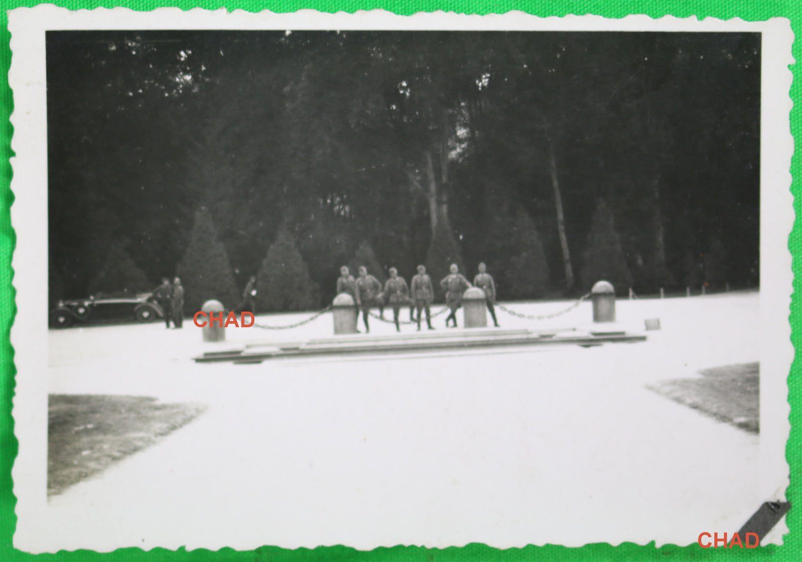 Guerre 39-45 WW2 photo soldats allemands à Compiegne #2
