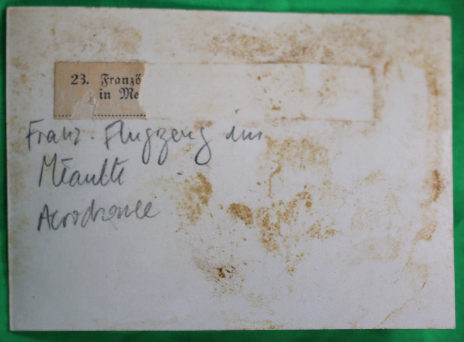 Guerre 39-45 photo ruines d’avions aérodrome de Méaulte (Somme)