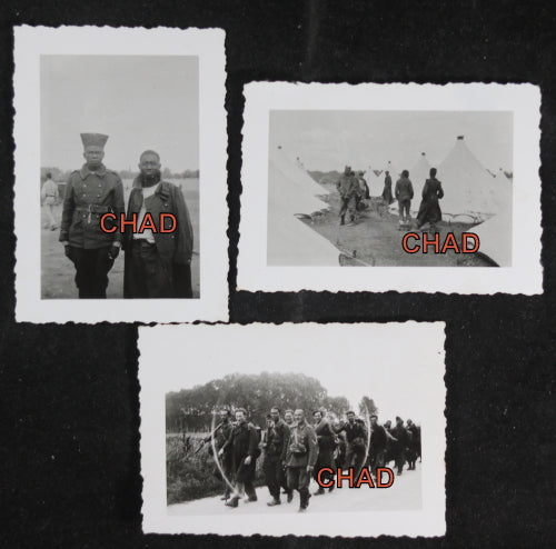 Guerre 39-45 prisonniers coloniaux Frontstalag Verneuil-sur-Avre Eure